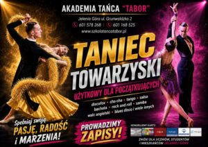 Home plakat taniec towarzyski